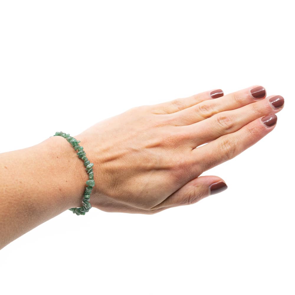 Edelsteen Splitarmband Groene Jade Cm Zenvol