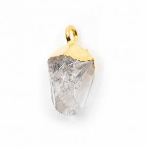 Geboortesteen Hanger April Herkimer Diamant (10 mm)
