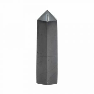 Edelsteen Facet Obelisk Shungiet 5 cm