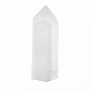 Edelsteen Obelisk Punt Seleniet 60 - 80 mm