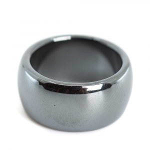 Edelstenen Ring Hematiet (10 mm - Maat 15)