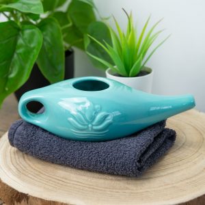 Neti Pot Keramiek - Azuurblauw - 250 ml
