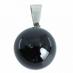 Edelsteen Hanger Obsidiaan Bal