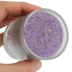 Fair Trade 7 Chakra's Boeddha Stearine Kaars in Glas
