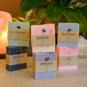 Spiru Fair Trade Edelsteen Zeep Set (6 stuks)