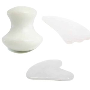 Witte Jade Massageset Compleet - Bundel