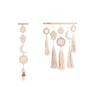 Handgemaakte Terracotta Muurhanger Set (Spirituele Symbolen) - Bundel