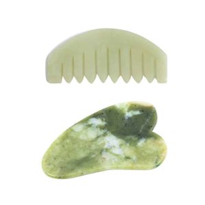 Luxe Jade Guasha Massageset - Bundel