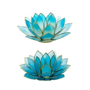 Blauwe Lotus Sfeerlichten Set - Bundel