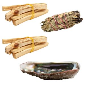 Reinig je Huis Pakket met Yerba Santa Smudge (Groot) - Bundel